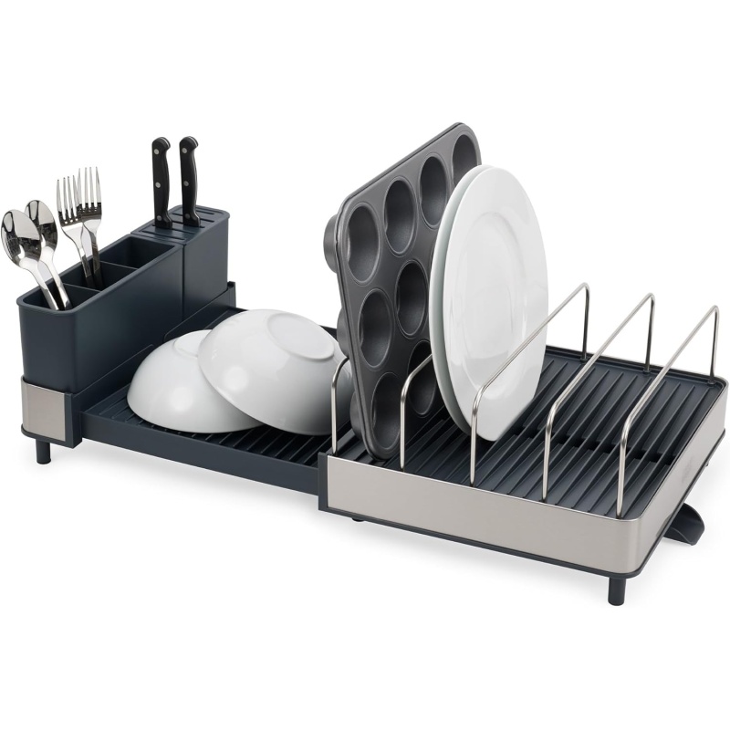 Joseph Joseph Joseph Joseph Extend Max Steel Dish Rack