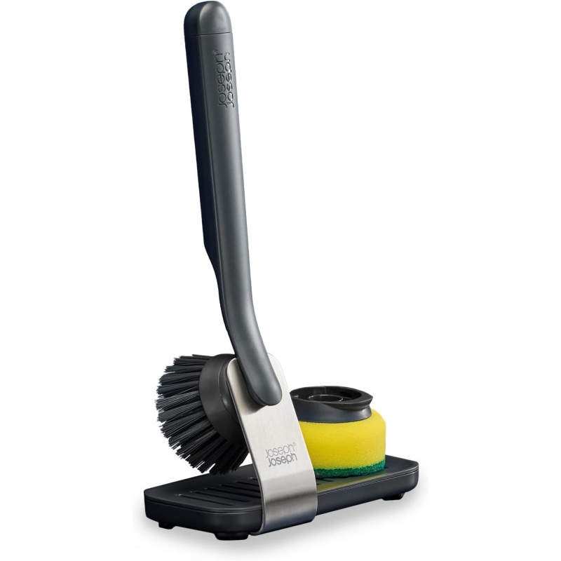 Joseph Joseph Joseph Joseph Sinktech Dish Brush Sponge Head & Steel Stand