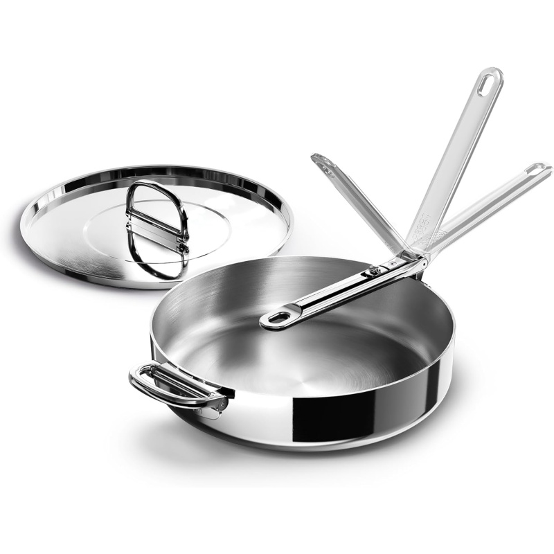 Joseph Joseph Joseph Joseph Space Steel Saute Pan 28cm