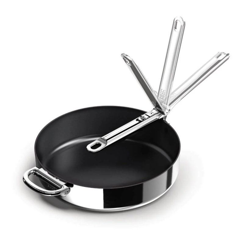 Joseph Joseph Joseph Joseph Space Steel Non-Stick Frying Pan 28cm