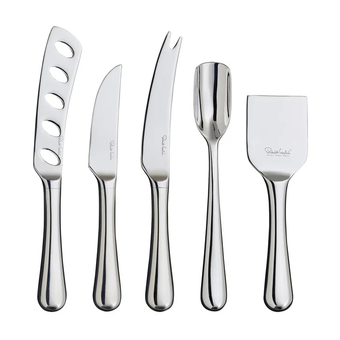 Robert Welch Radford Bright Gourmet Cheese Knife 5 Piece Set