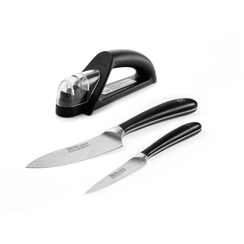 Robert Welch Signature Kitchen Knife Set & Sharpener