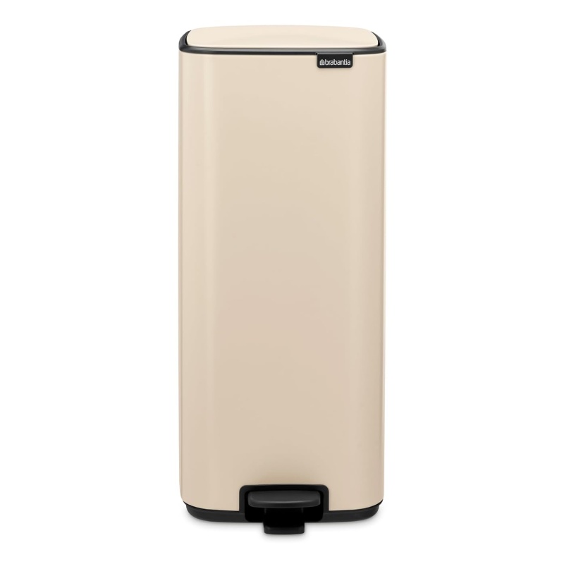 Brabantia Beige Bo Pedal Bin 30L - Soft
