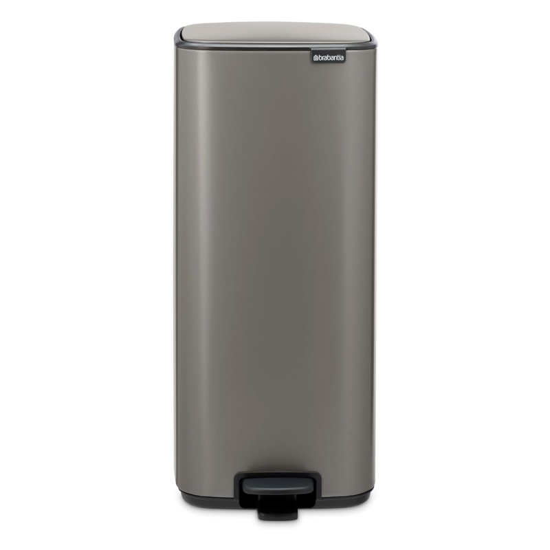 Brabantia Light/Bronze Bo Pedal Bin 30L - Platinum