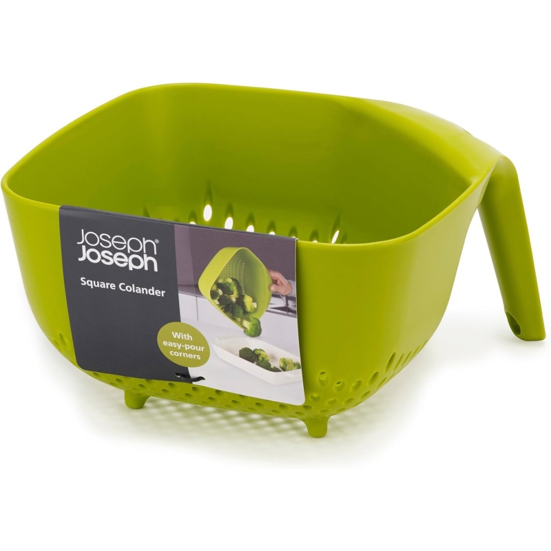 Joseph Joseph Joseph Joseph Square Colander - Green