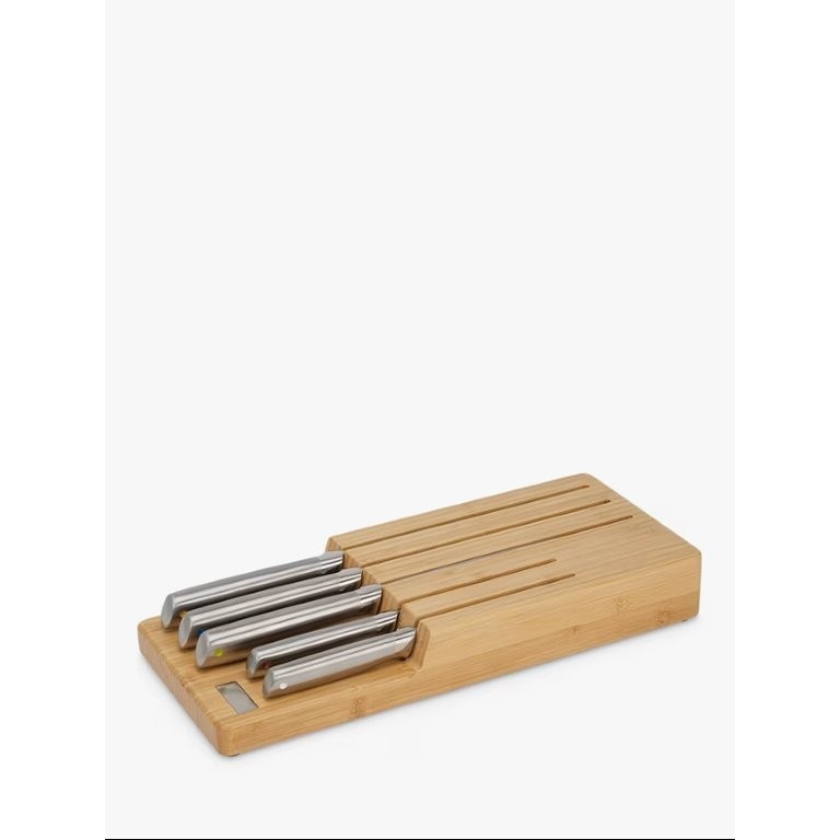 Joseph Joseph Elevate Steel Knives Bamboo Store 5 Piece Set
