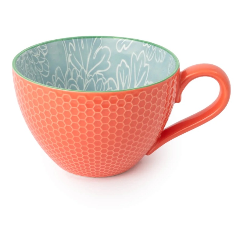 Mikasa Mikasa Floral Mug 330ml - Grey