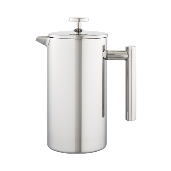 Stellar Double Walled Stainless Steel 8 Cup Cafetiere 900ml