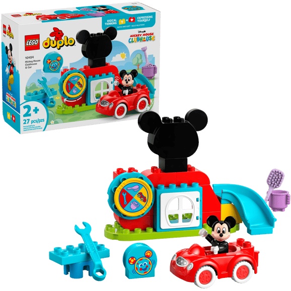 Lego Duplo 10454 Disney Mickey Mouse Clubhouse And Car