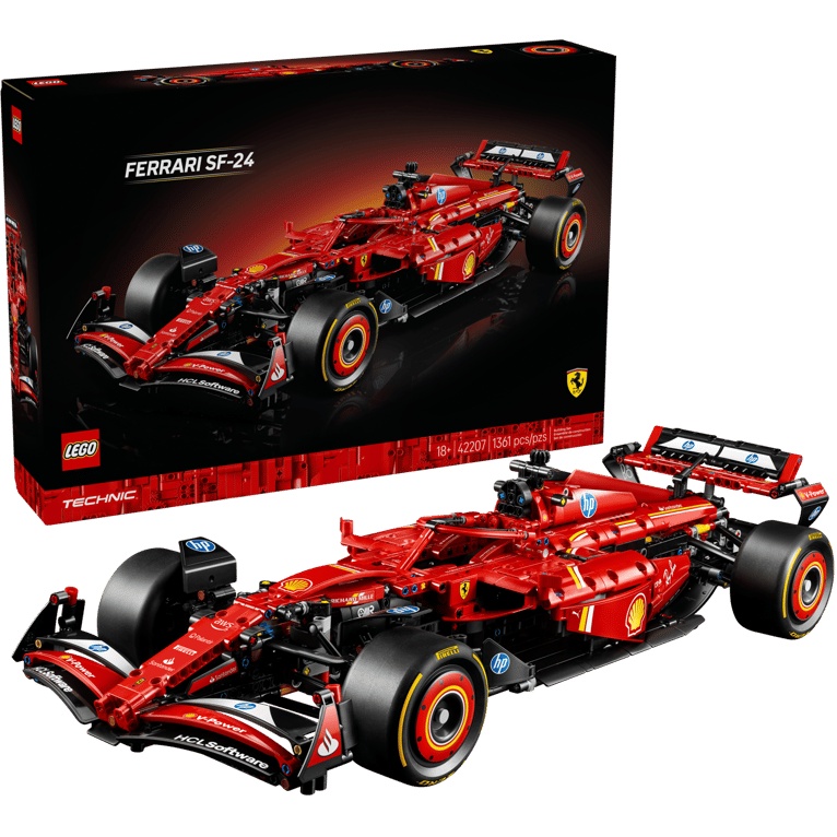 Lego Technic Men's Ferrari Sf-24 F1 Car Model Size 1 - Image 14