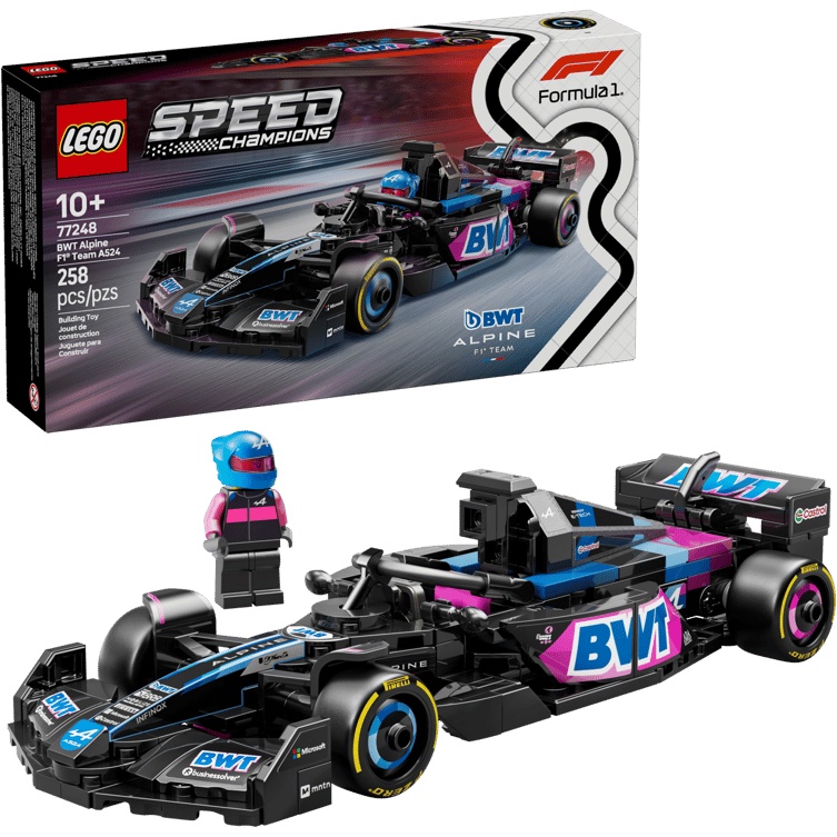 LEGO Speed Champions 77248 BWT Alpine F1 Team A524 Race Car
