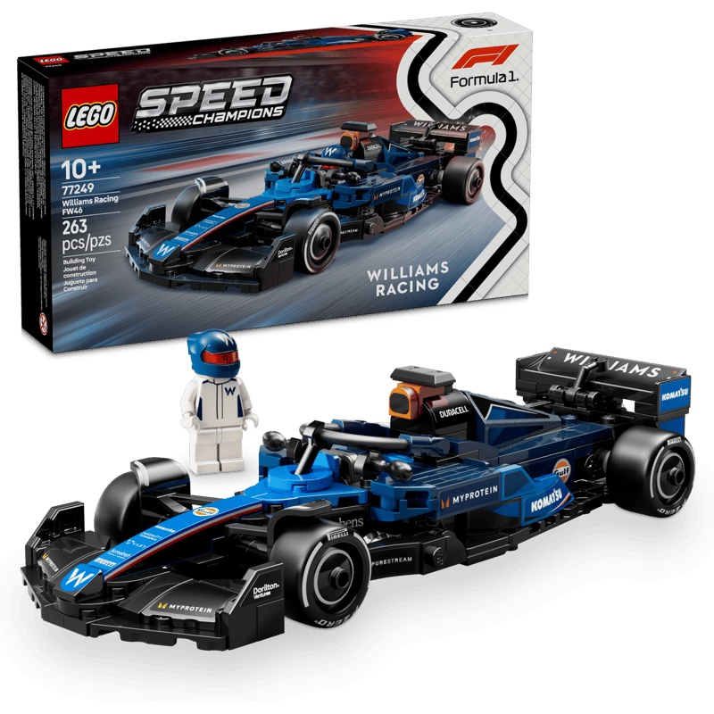 LEGO Speed Champions 77249 Williams Racing FW46 F1 Race Car