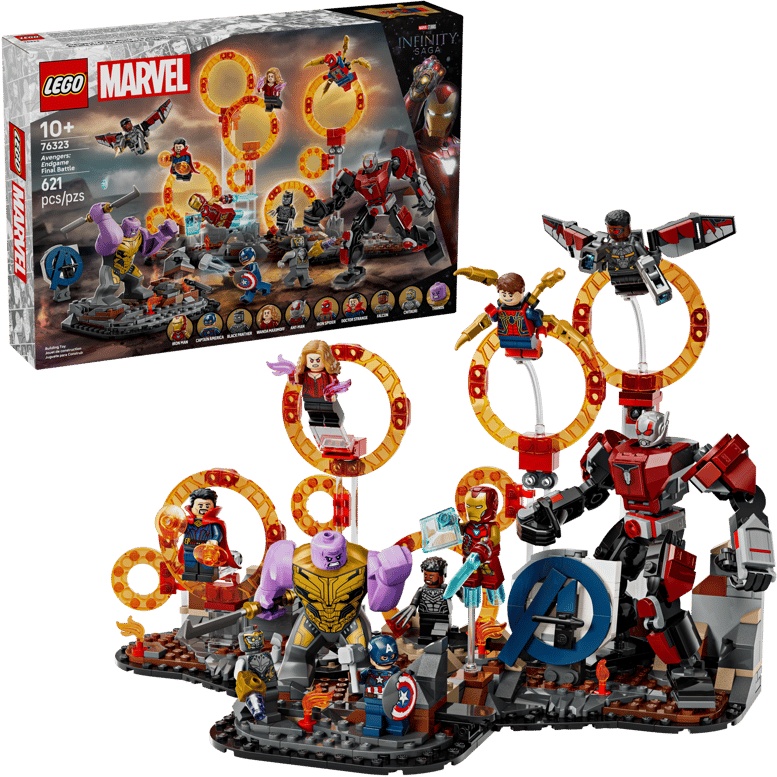 Lego Super Heroes 76323 Avengers: Endgame Final Battle Age 10+ 621Pcs - Building Set - Image 13