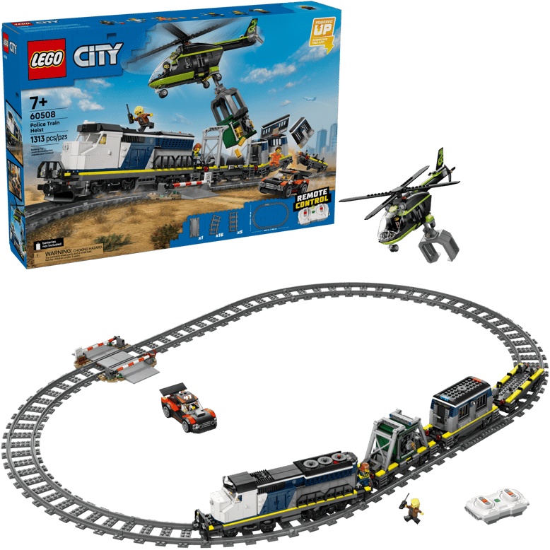 LEGO City 60508 Police Train Heist