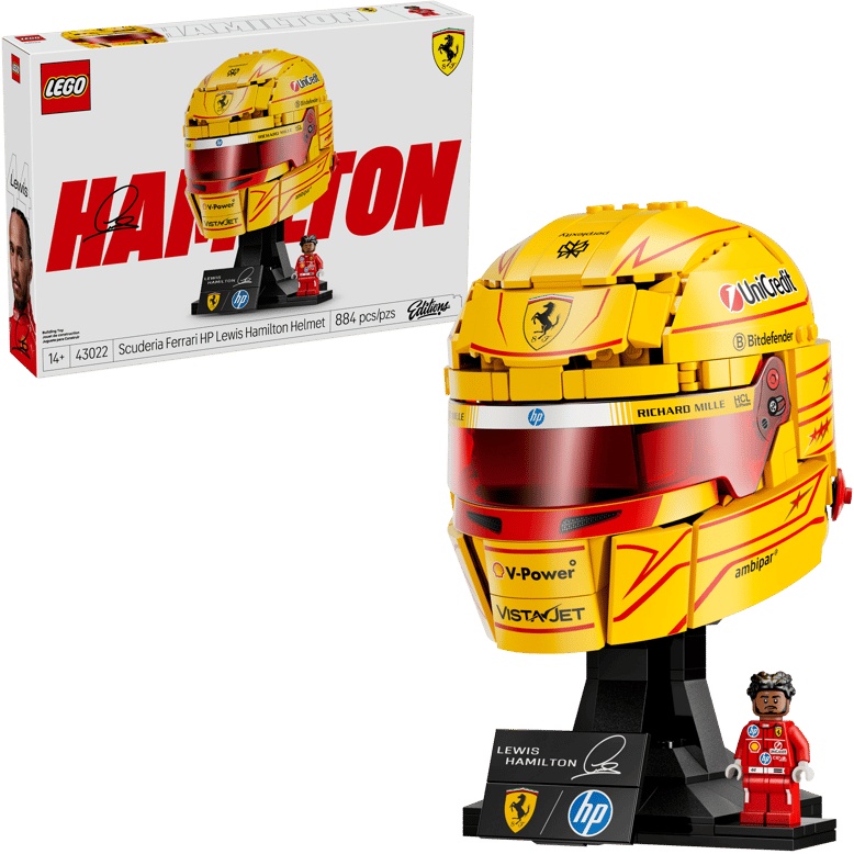 LEGO Editions 43022 Scuderia Ferrari HP Lewis Hamilton Helmet