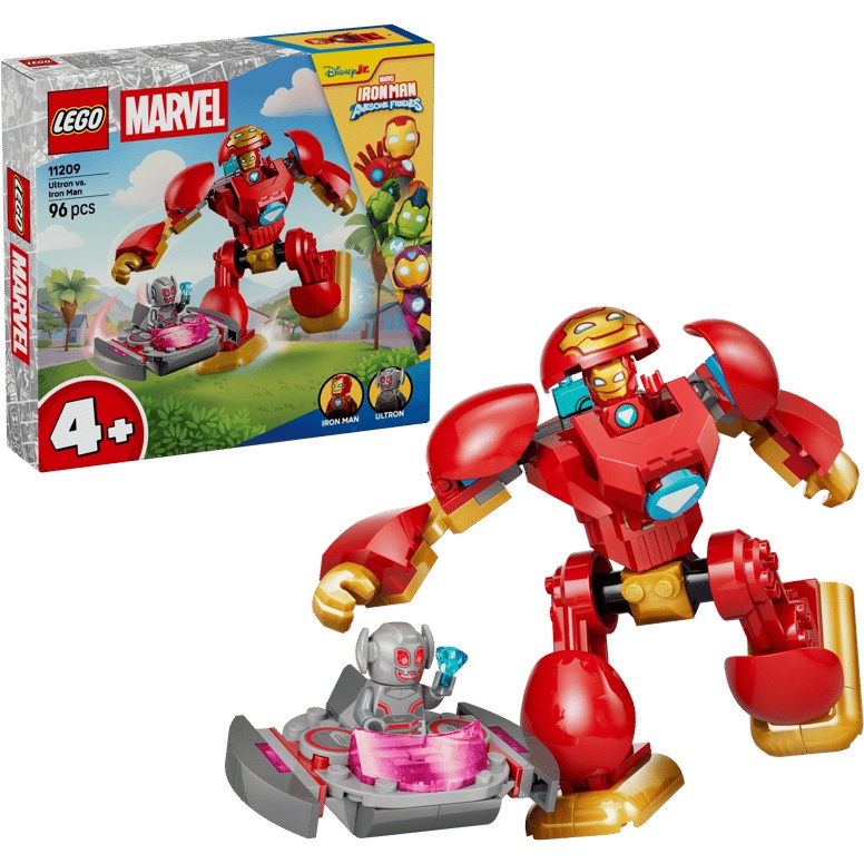 LEGO Marvel 11209 Iron Man & His Awesome Friends Ultron vs. Iron Man