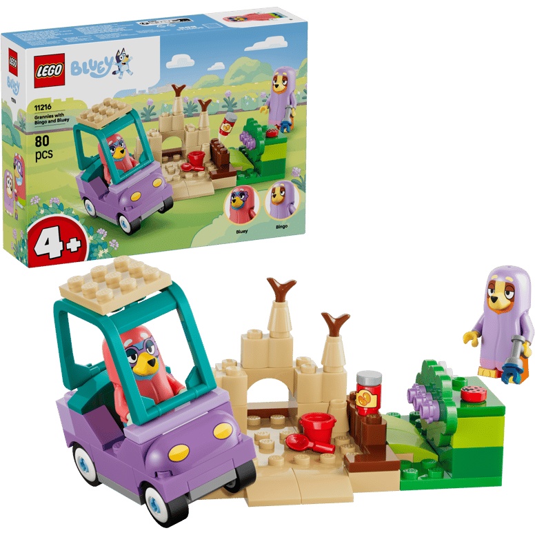 Lego Bluey 11216 Grannies With Bingo And Bluey