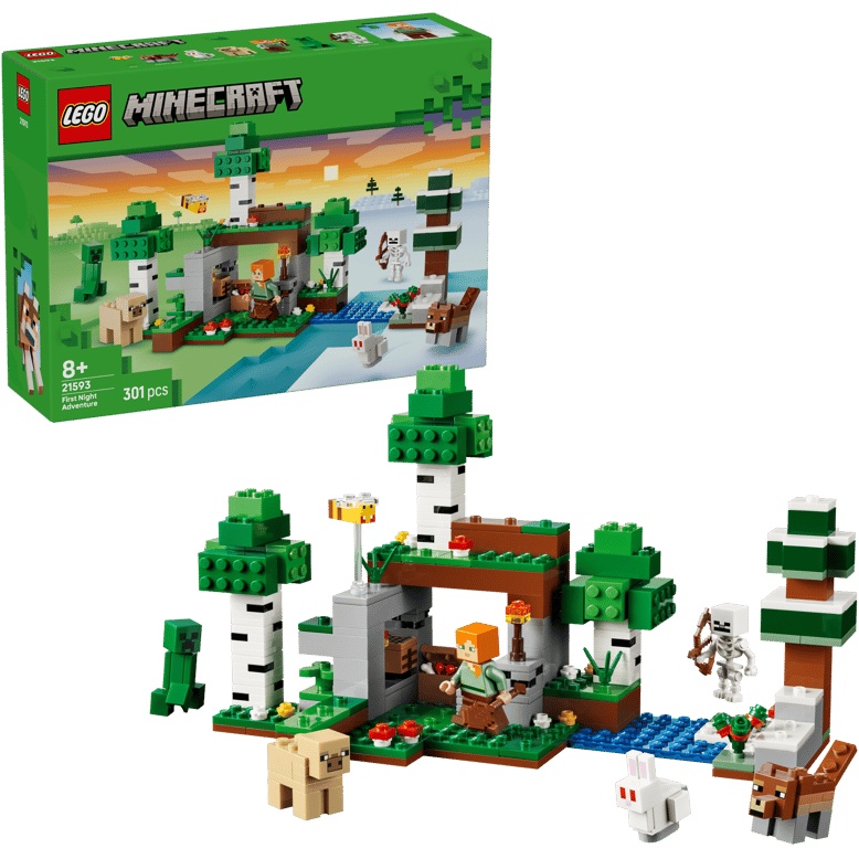 LEGO Minecraft 21593 First Night Adventure