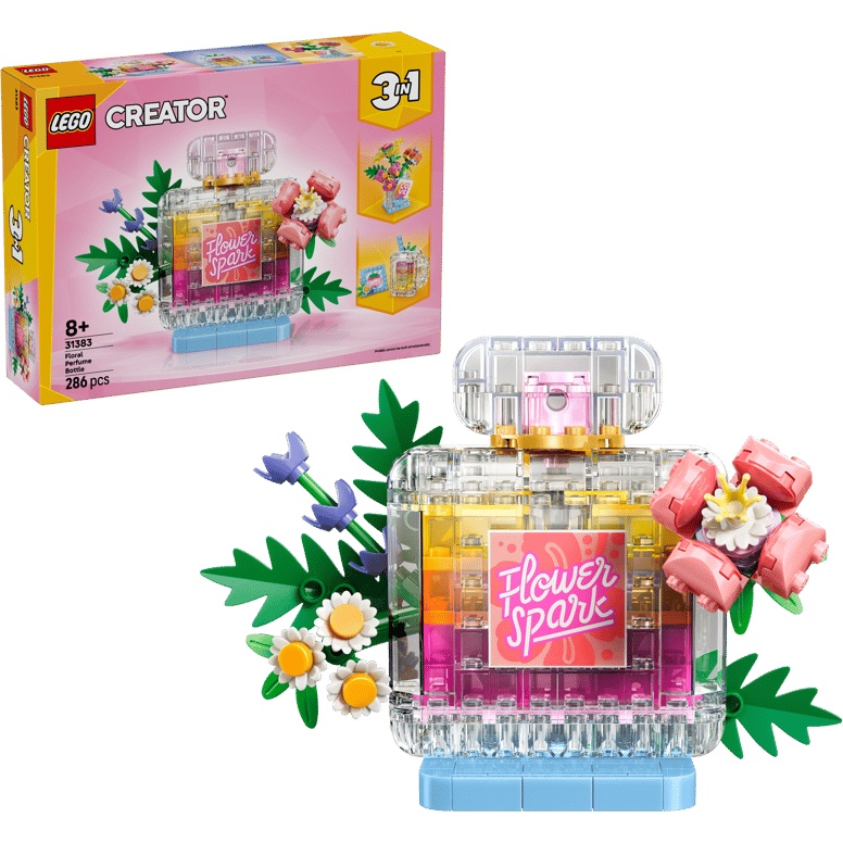 LEGO Creator 3-in-1 31383 Floral Decor Perfume Bottle