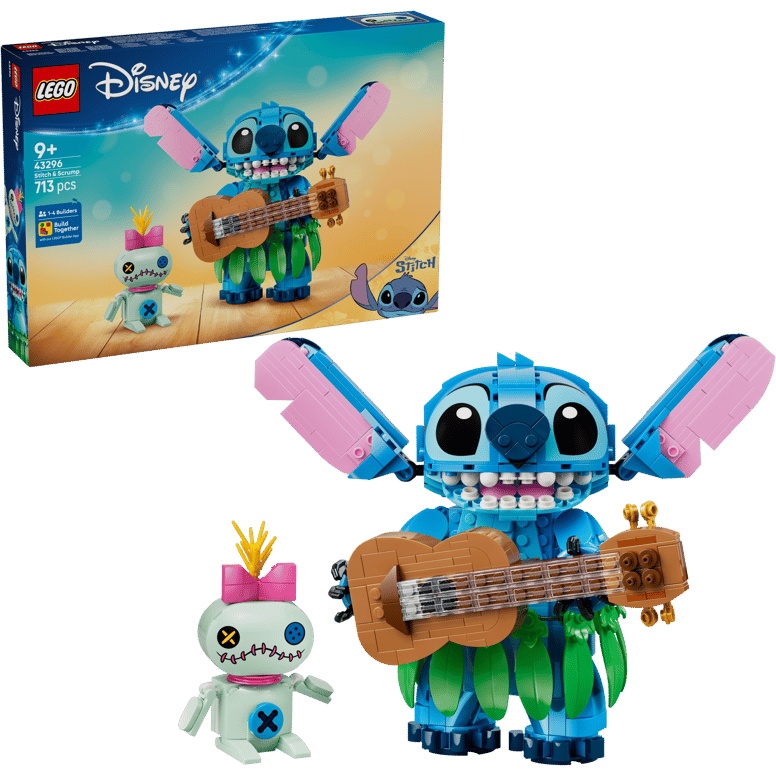Lego Disney 43296 Stitch And Scrump
