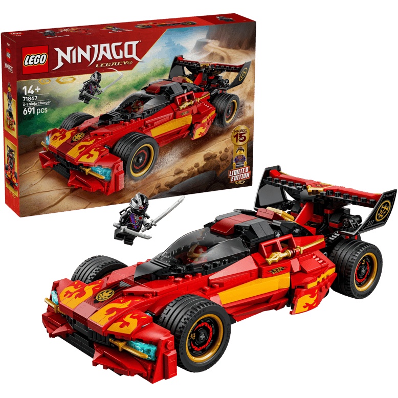 LEGO Ninjago 71867 X-1 Ninja Charger 15th Anniversary