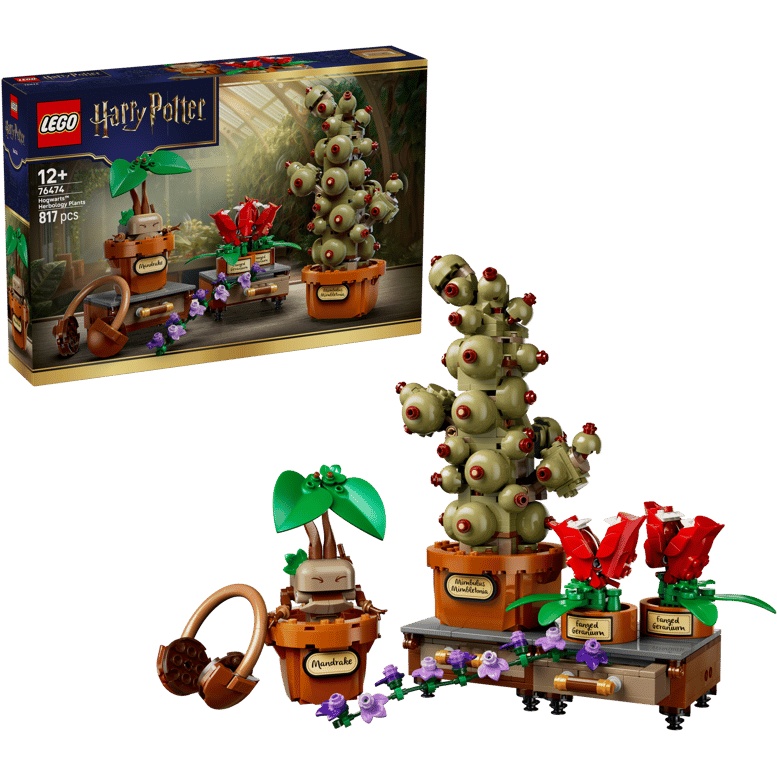 LEGO Harry Potter 76474 Hogwarts Herbology Plants