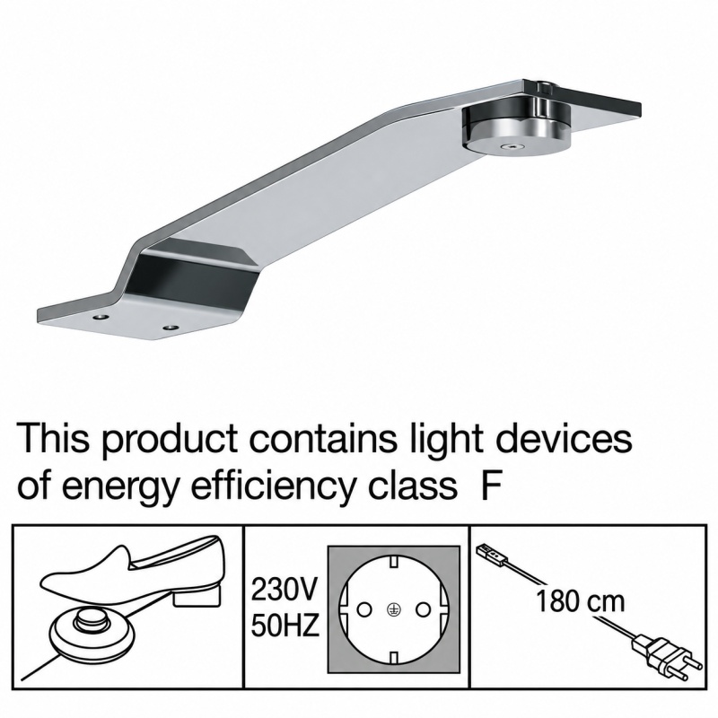Wiemann Wiemann Darwin Wardrobe LED Line Light - Silver