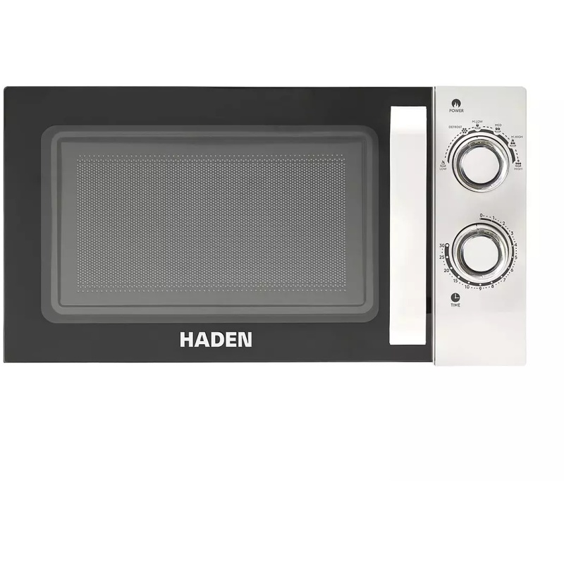 Haden White 207760 800W Solo Microwave 20L