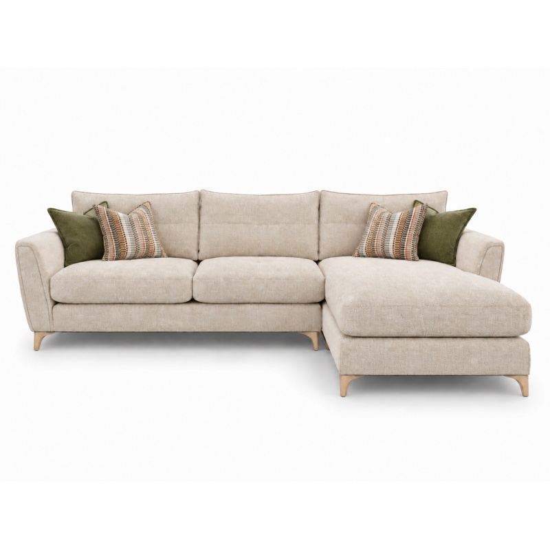Whitemeadow Cassie 3 Seater Chaise Sofa in Fabric