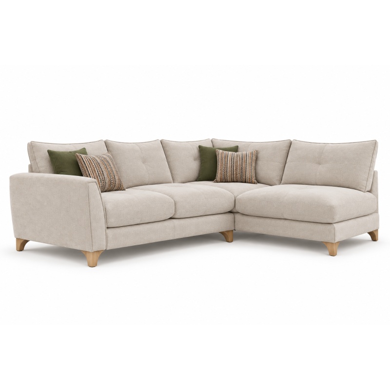 Whitemeadow Cassie 4 Seater Corner Sofa in Fabric