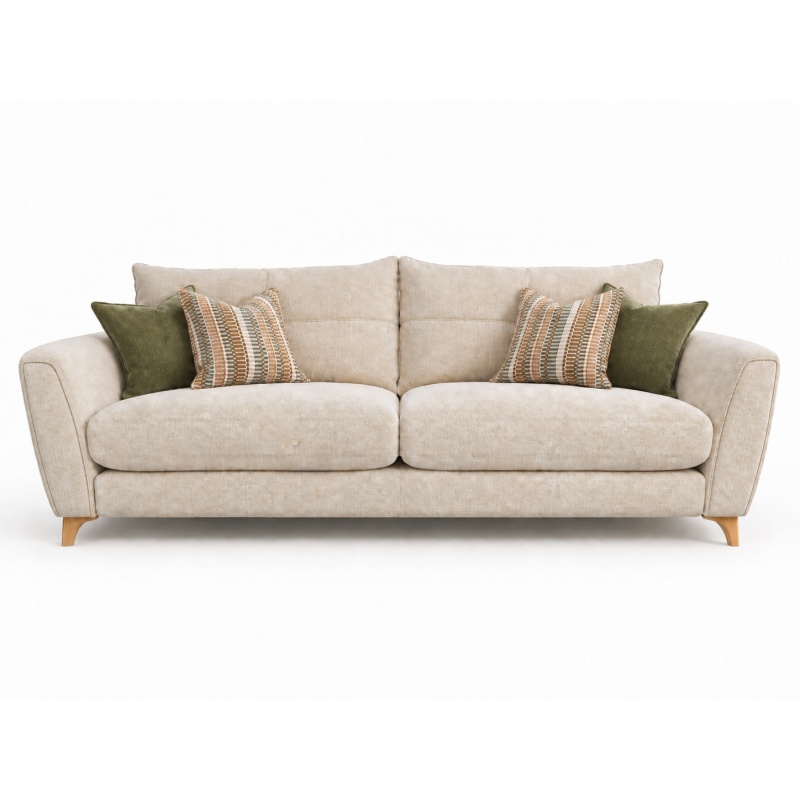 Whitemeadow Cassie Extra Large 4 Seater Sofa in Fabric