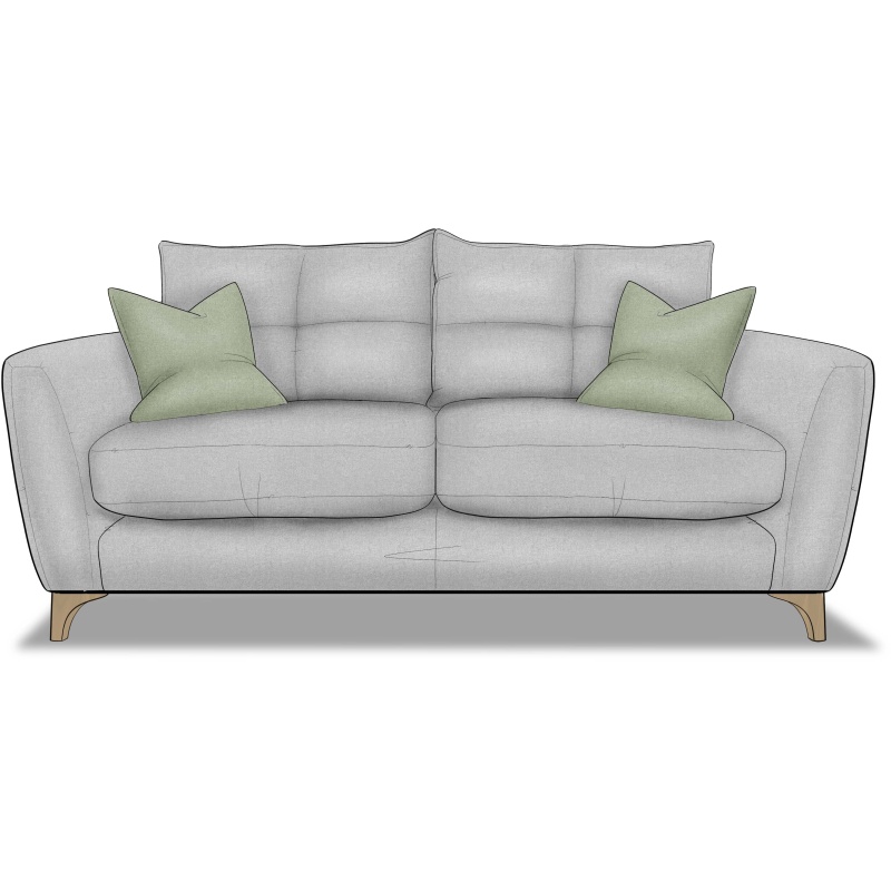 Cassie Medium 2 Seater Sofa in Fabric