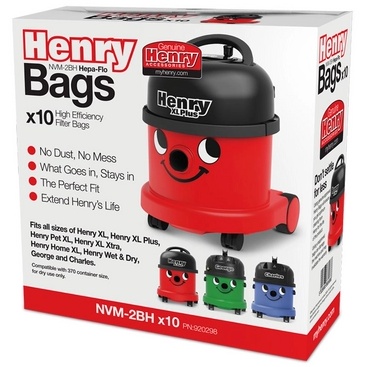 Numatic 920298 Henry XL HepaFlo Bags - White