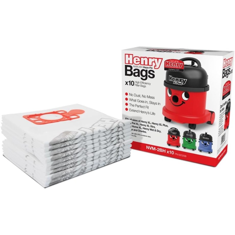 Numatic Numatic 920298 Henry XL HepaFlo Bags - White
