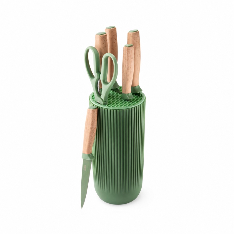 Taylors Eye Witness Taylors Eye Witness Madison 6 Piece Knife Block Set - Green