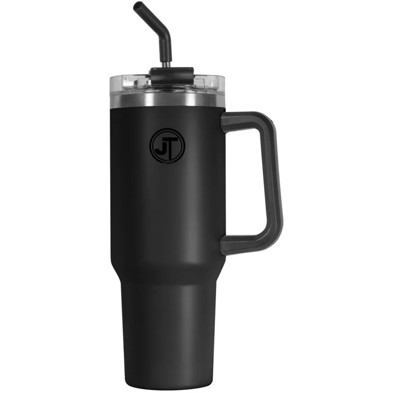 JTL JTL Double Wall Vacuum Mug with Handle 40oz - Black