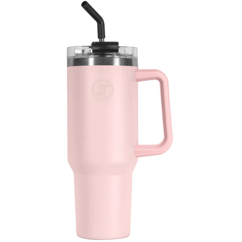 JTL JTL Double Wall Vacuum Mug with Handle 40oz - Peach