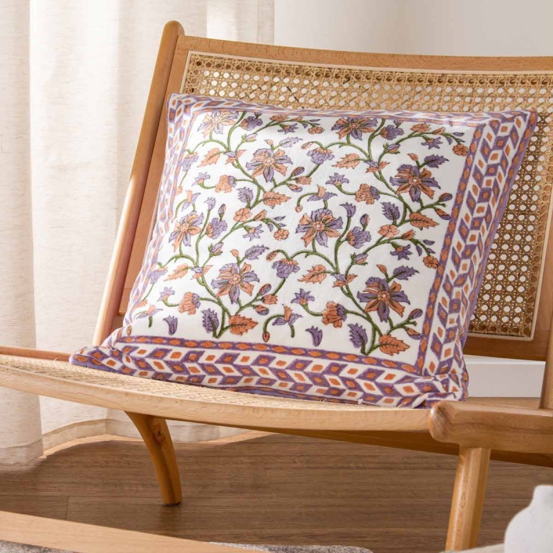 Paoletti Paoletti Mentera Cushion 50cm - Lilac/Coral