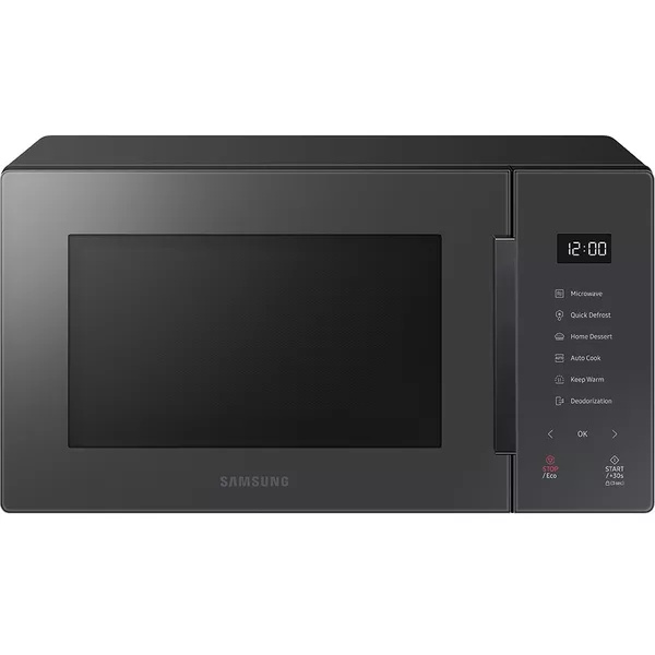 Samsung MS23T5018ACEU 800W Solo Microwave 23L - Charcoal