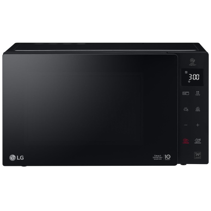 LG MH6535GIS 1000W Microwave Oven with Grill & Touch Control Panel 25L - Black