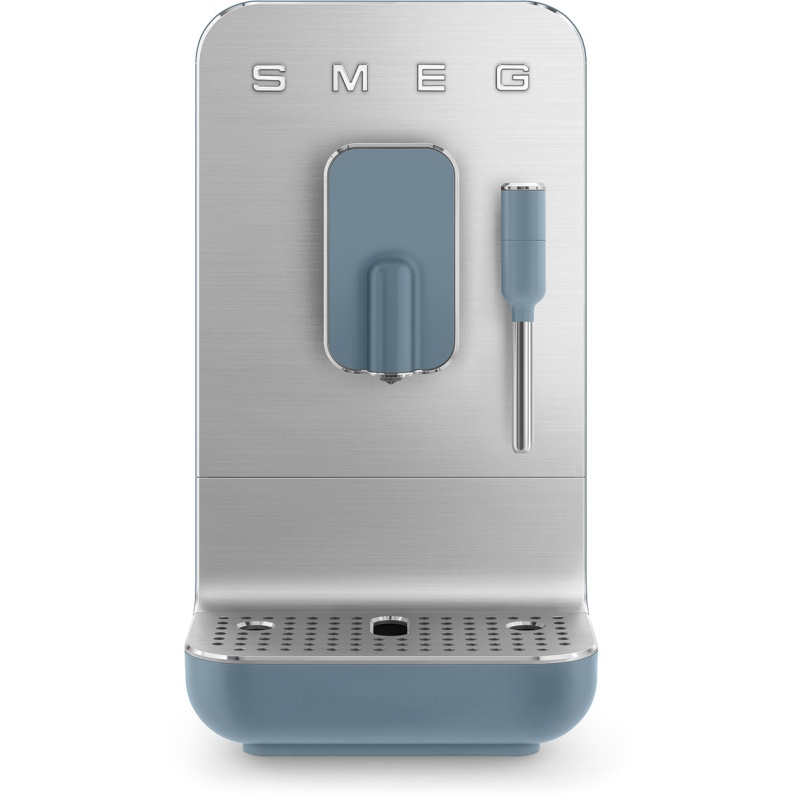 Smeg Blue Bcc12sbmuk Bean To Cup Coffee Machine - Storm