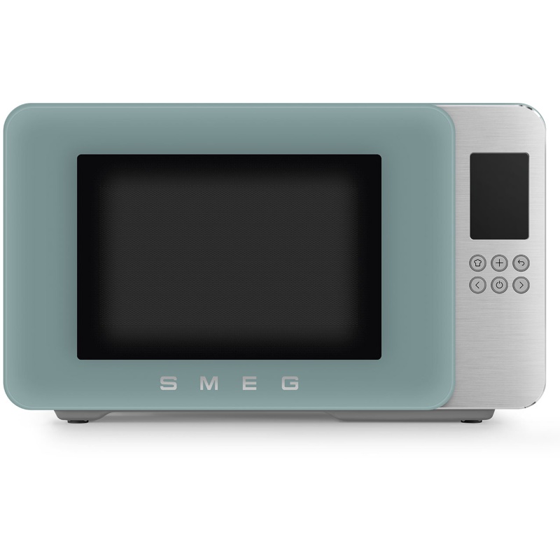 Smeg MOC01EGMUK 900W Microwave With Grill 29L - Emerald Green