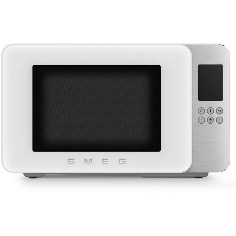 Smeg White Moc01whmuk 900W Microwave With Grill 29L