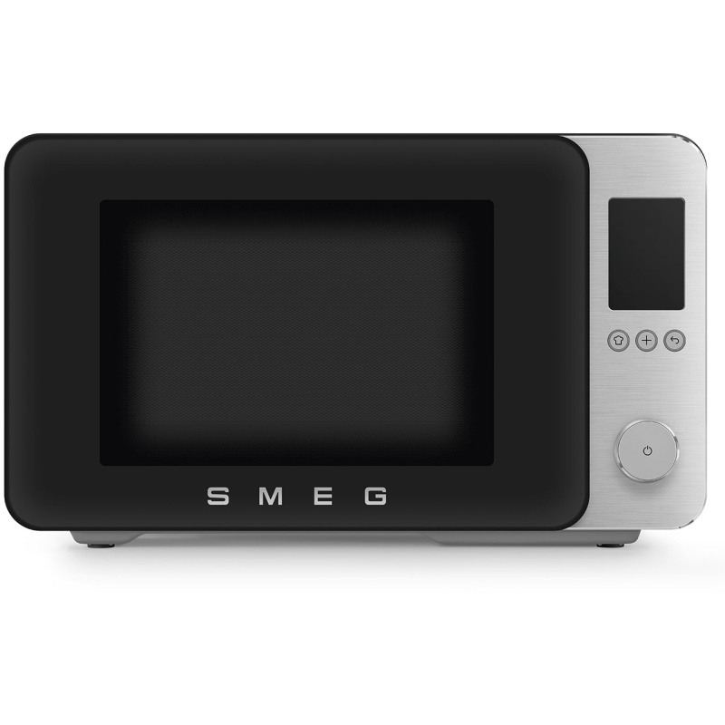 Smeg MOC02EGMUK 900W Combi Microwave With Oven Air Fry & Grill 27L - Black