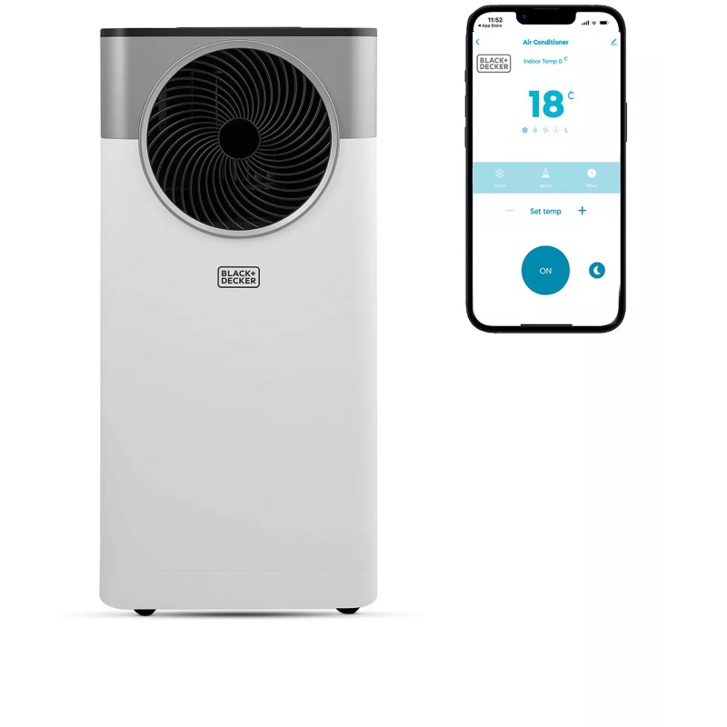 Black & Decker Black & Decker BXAC40033GB Portable 7000 BTU 3-in-1 Smart Air Conditioning Unit