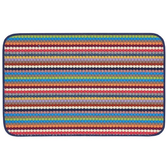 Likewise Matting Helsinki Striped Door Mat 80x140cm - Multi