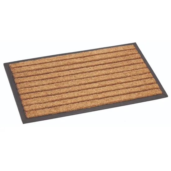 Likewise Matting Tuffridge Stripe 60X40cm Coir Mat - Natural
