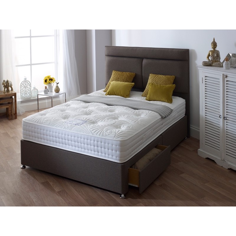 Highgrove Dulwich Ergosense Pocket 1000 Mattress & Divan Set with Headboard
