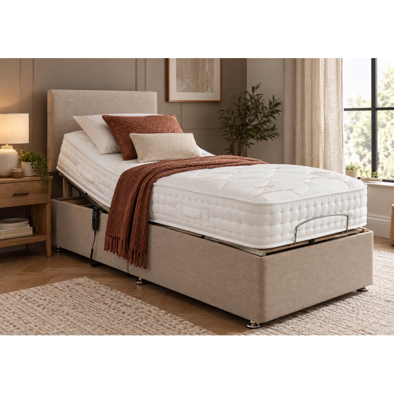 Highgrove Highbury Comfort 1000 CopperSleep Mattress & Adjustable Electric Bed