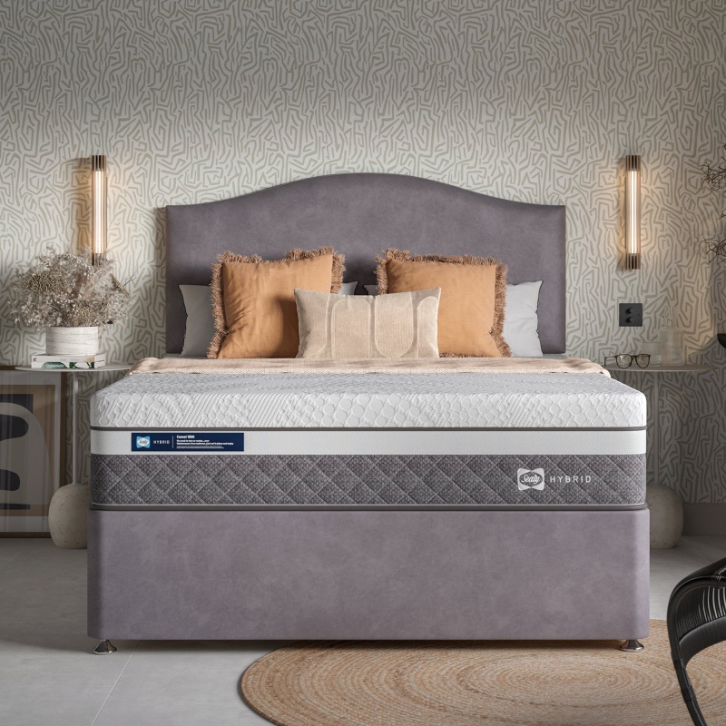 Sealy Hybrid Comet Mattress & Divan Set